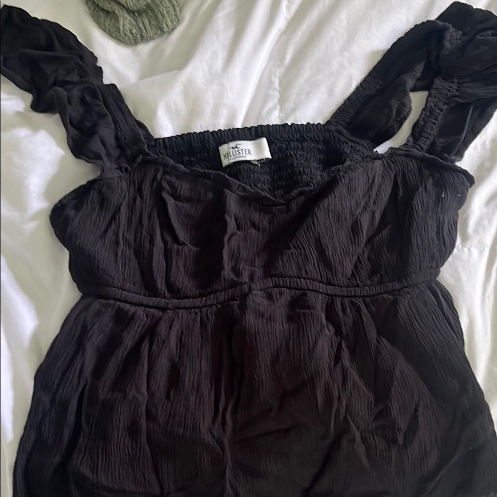 Hollister Women's Elegant Black Blouse